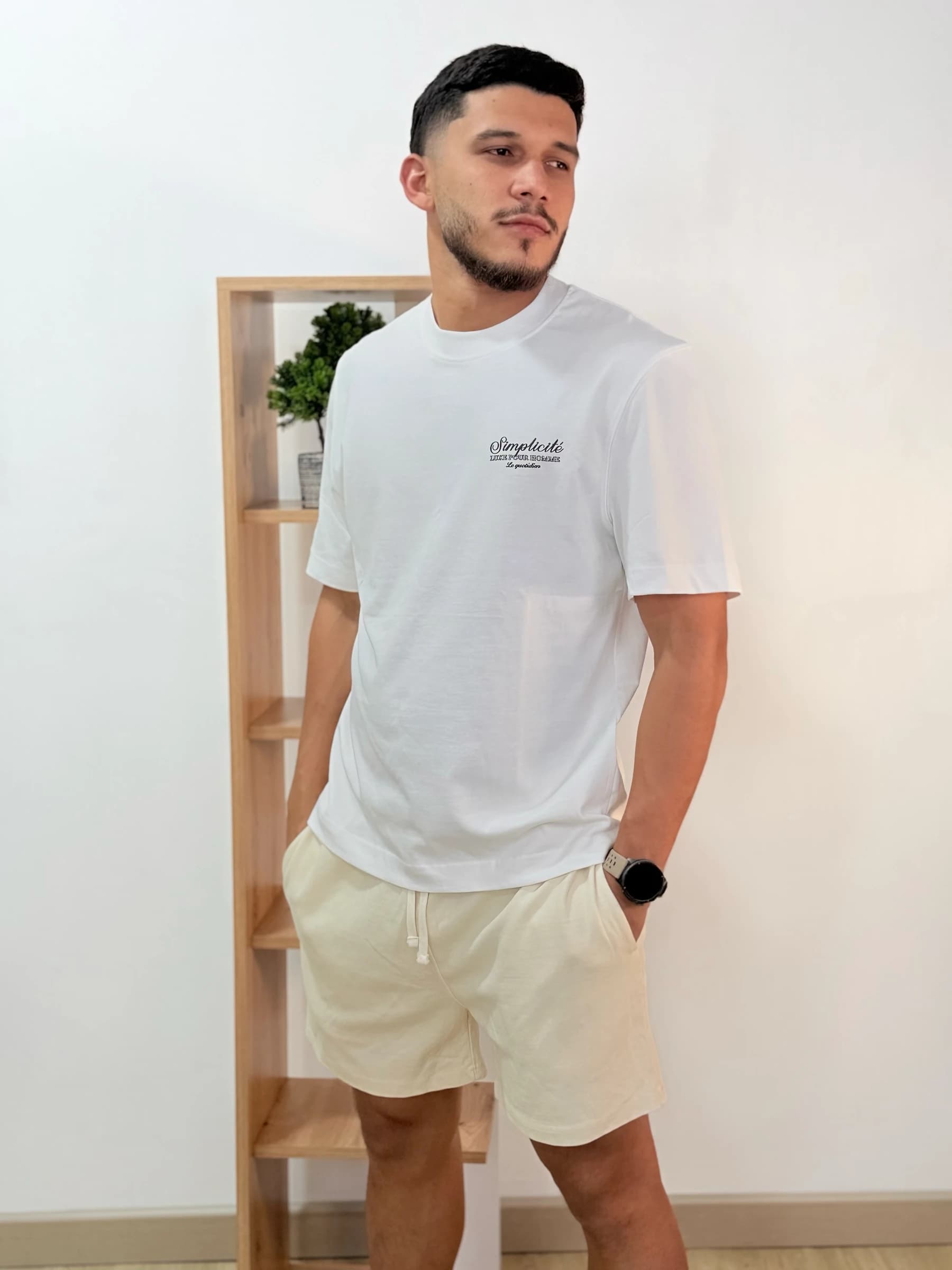Vista 1 de Short Relaxed Estivaneli en beige